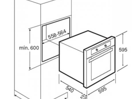 Духовой шкаф газовый FGE 730