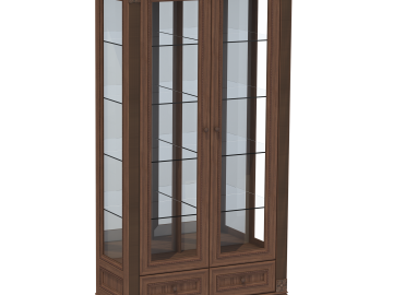 Шкаф-витрина ШВ1-100