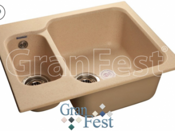Композитная кухонная мойка GranFest Standart GF-S615K